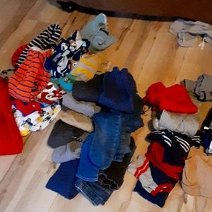 Toddler boy 3T pants shirts pajamas shorts